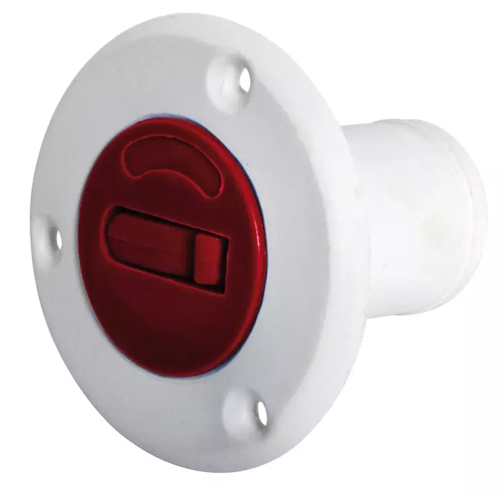 Osculati kansiruuvike nylon FUEL punainen 50mm - Duell venetarvikkeet - 5325 - 1