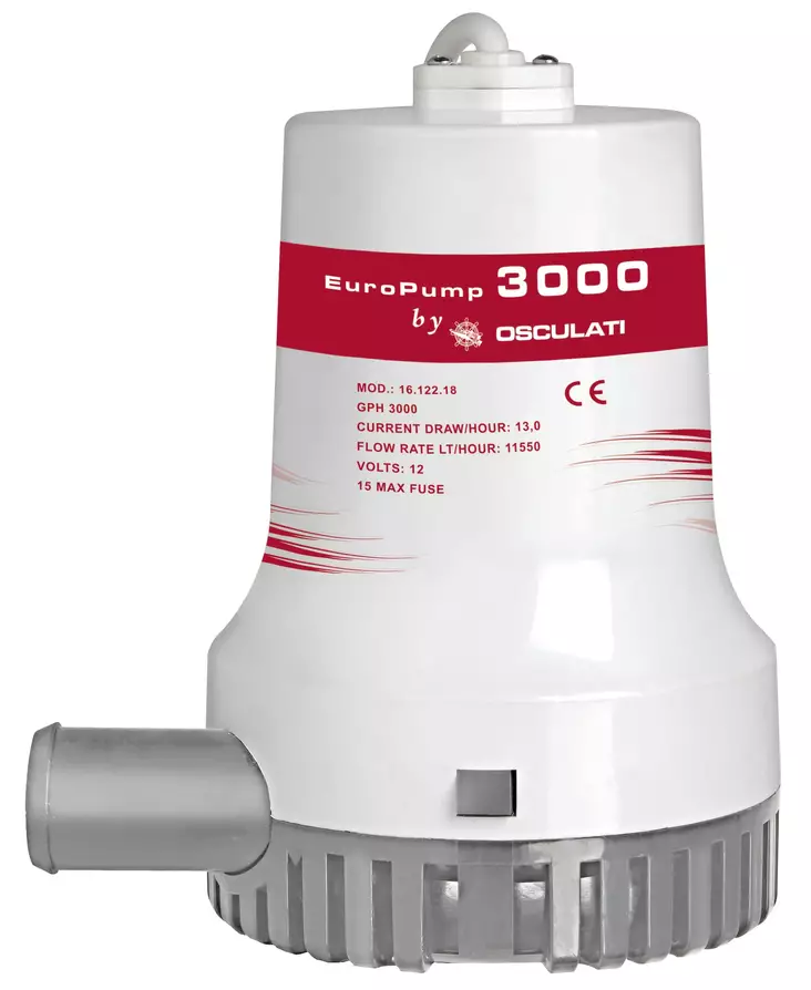 Pilssipumppu Europump II 3000 24v - Duell venetarvikkeet - 6595 - 1