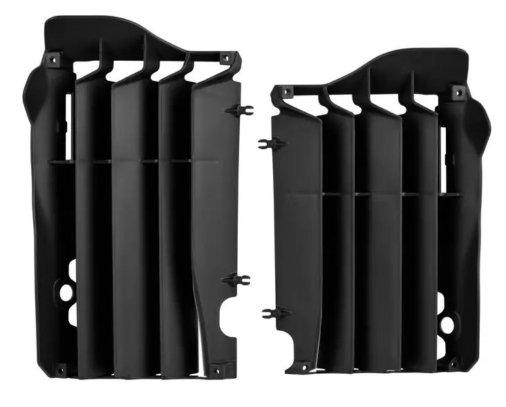 Polisport jäähdyttäjän ritilät CRF450 (13-14) musta (24) - Duell MP varaosat ja tarvikkeet - 129305 - 1