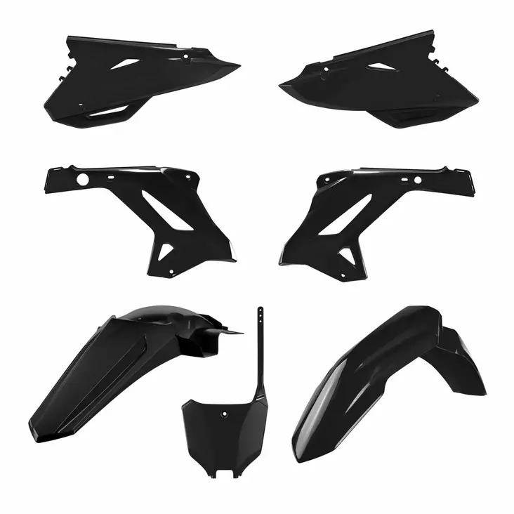 Polisport Kit Honda restyling CR125/250(02-07) CRF(22) style Black - Duell MP varaosat ja tarvikkeet - 129165 - 1