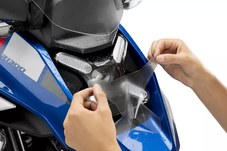 Puig Adhere Headlight Protector Bmw R1300Gs 23'- C/Clea - Duell MP varaosat ja tarvikkeet - 96515 - 1