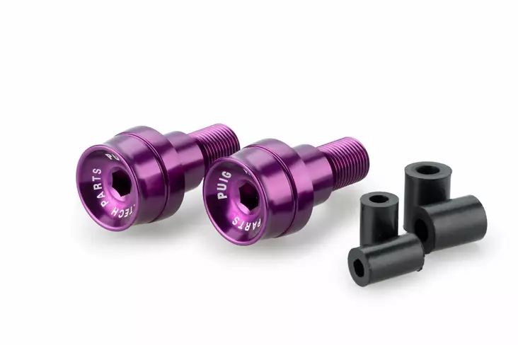 Puig Bar End Aluminum Mod.Speed Yamaha C/Purple - Duell MP varaosat ja tarvikkeet - 98035 - 1