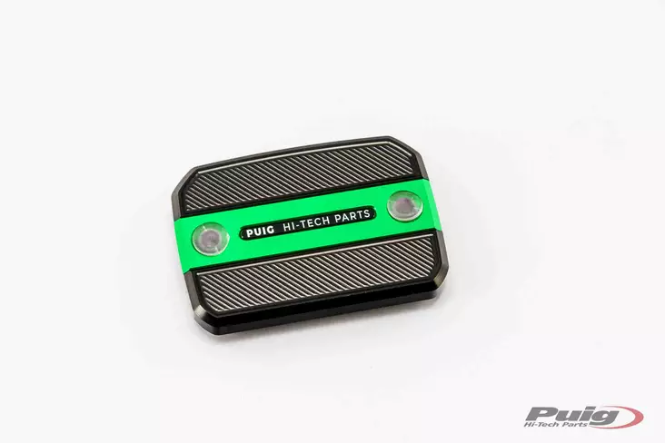 Puig Brake Liquid Tank Cover C/Green - Duell MP varaosat ja tarvikkeet - 90565 - 1