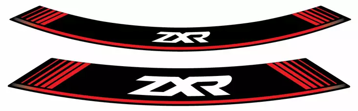 Puig Kit 8 Rim Strips Zxr C/Red - Duell MP varaosat ja tarvikkeet - 90585 - 1
