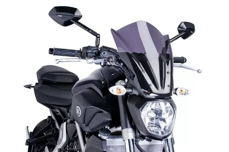 Puig New Gen Touring Screen Yamaha Mt07 14'-17' C/Dark - Duell MP varaosat ja tarvikkeet - 91185 - 1
