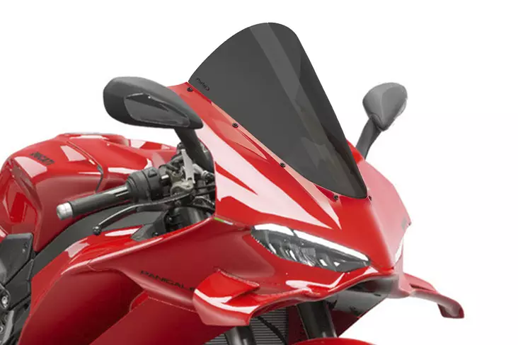 Puig R-Racer Screen Ducati Panigale V4/S 25' C/Dark Smo - Duell MP varaosat ja tarvikkeet - 95185 - 1