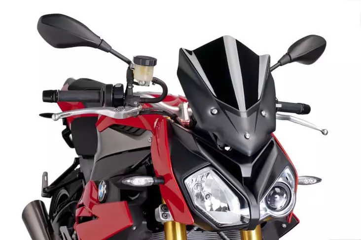 Puig Racing Screen Bmw S1000R 14'-18' C/Black - Duell MP varaosat ja tarvikkeet - 91165 - 1