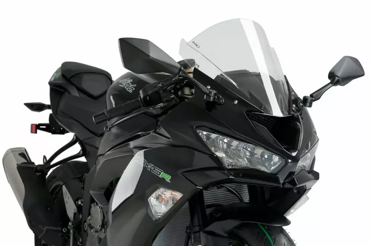 Puig Racing Screen Kawasaki Zx-6R 18' C/Clear - Duell MP varaosat ja tarvikkeet - 95085 - 1
