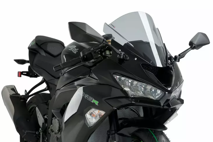 Puig Racing Screen Kawasaki Zx-6R 18' C/Smoke - Duell MP varaosat ja tarvikkeet - 94425 - 1