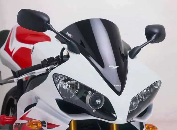 Puig Racing Screen Yamaha Yzf-R1 07'-08' C/Dark Smoke - Duell MP varaosat ja tarvikkeet - 93975 - 1