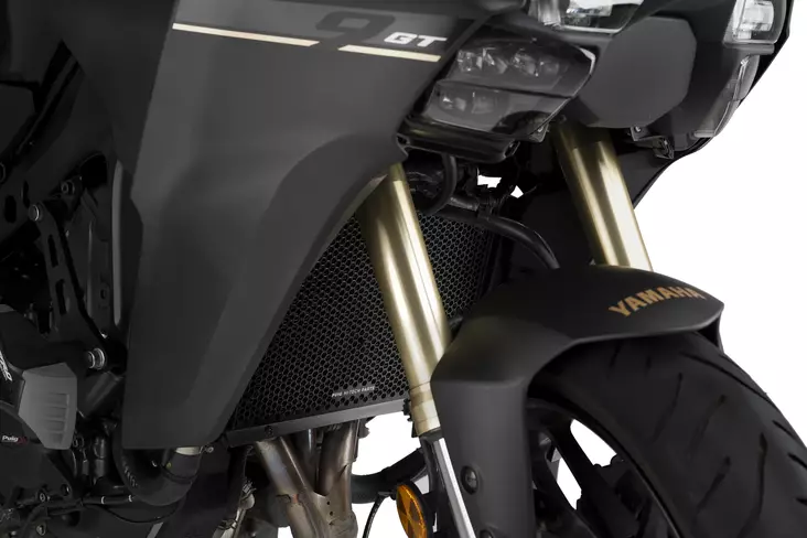 Puig Radiator Caps Set Yamaha Mt09/Sp 24' C/Black - Duell MP varaosat ja tarvikkeet - 95645 - 1