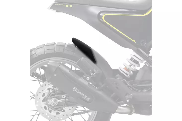 Puig Rear Fender Extension Husqvarna Svartpile - Duell MP varaosat ja tarvikkeet - 94725 - 1