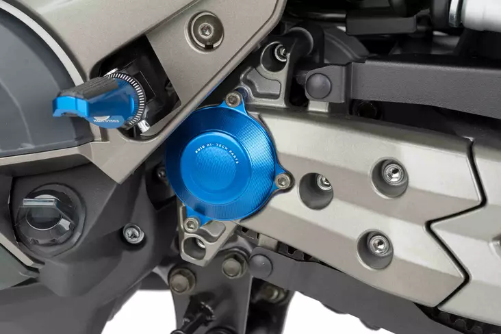 Puig Sump Cover Kymco Ak550 17' C/Blue - Duell MP varaosat ja tarvikkeet - 90405 - 1