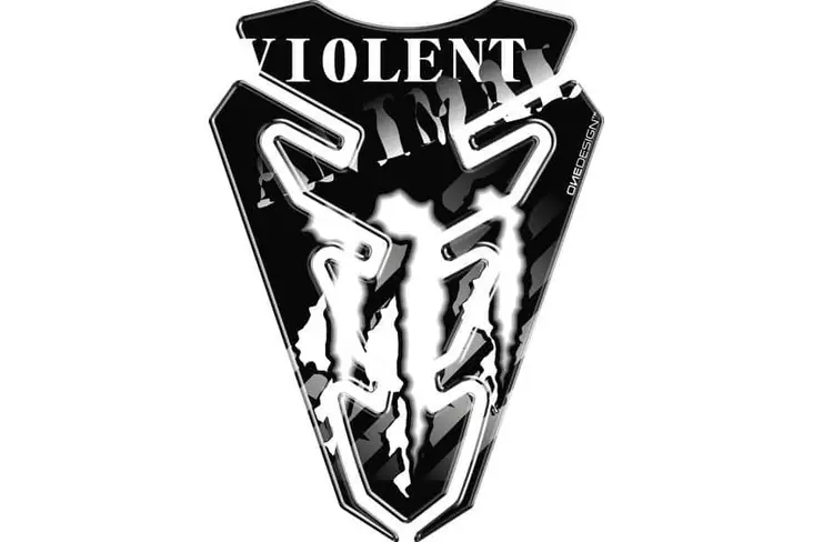 Puig Tank Pad Mod.Violent C/Black - Duell MP varaosat ja tarvikkeet - 92725 - 1