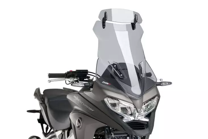 Puig Touring Screen W/Visor Honda Crossrunner 15'-16' C - Duell MP varaosat ja tarvikkeet - 92085 - 1