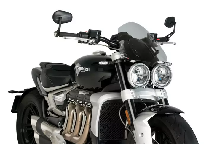 Puig Winds. Ng Touring Triumph Rocket 3 C/Smoke - Duell MP varaosat ja tarvikkeet - 98125 - 1