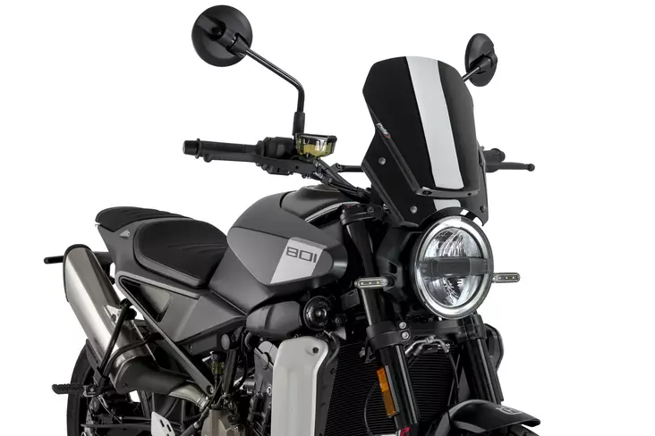 Puig Windscreen New Generation Sport Svartpilien - Duell MP varaosat ja tarvikkeet - 95265 - 1