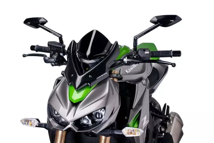 Puig Windscreen New Generation Sport Z1000 14'-20' C/Black - Duell MP varaosat ja tarvikkeet - 91765 - 1