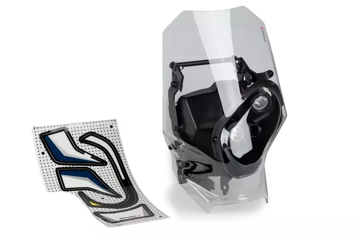 Puig Windshield Rally Model Husqvarna C/Clear - Duell MP varaosat ja tarvikkeet - 96115 - 1