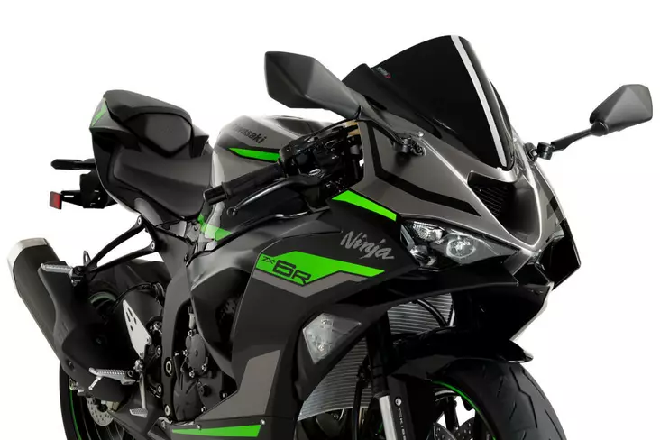 Puig Z-Racing Screen Kawasaki Zx-6R 24' C/Black - Duell MP varaosat ja tarvikkeet - 97045 - 1