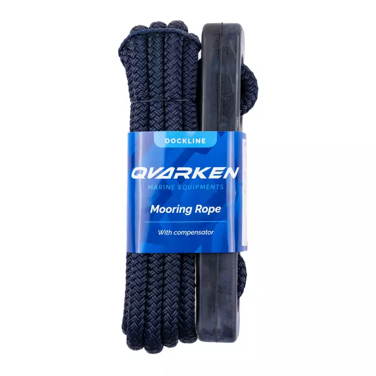 Qvarken Kiinnitysköysi Dockline joustimella 16mm 4m navy sin - Duell venetarvikkeet - 139995 - 1