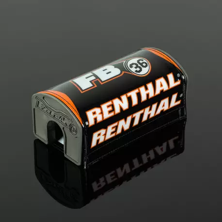 Renthal Fatbar36 Pehmuste Musta/Oranssi/Valkoinen - Duell MP varaosat ja tarvikkeet - 68975 - 1