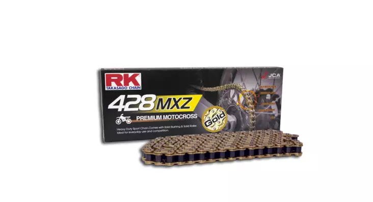 RK GB428MXZ Offroad/Street ketju Kulta +CL (Jousil.) - Duell MP varaosat ja tarvikkeet - 117555 - 1