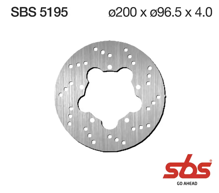 Sbs Jarrulevy Standard - Duell MP varaosat ja tarvikkeet - 122105 - 1