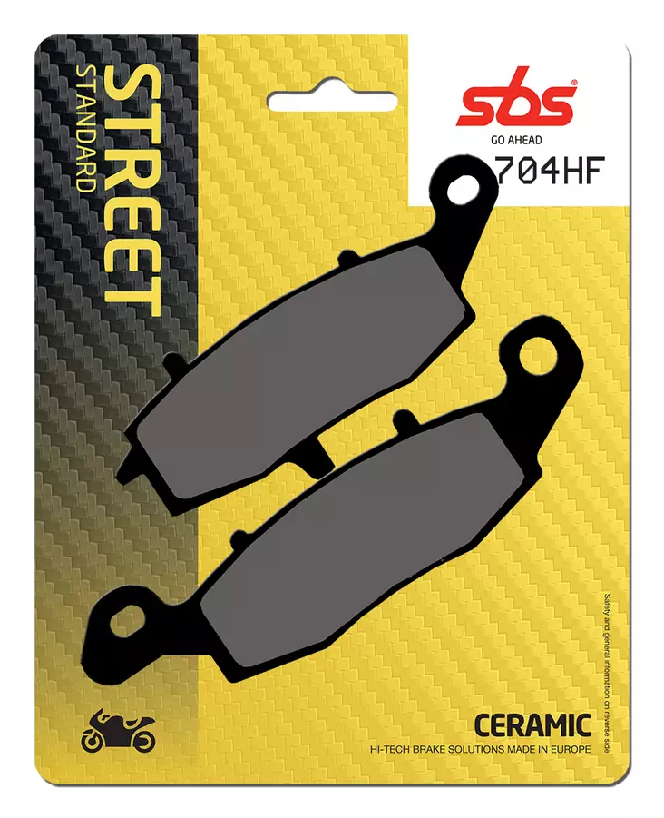 Sbs Jarrupalat Ceramic - Duell MP varaosat ja tarvikkeet - 123545 - 1