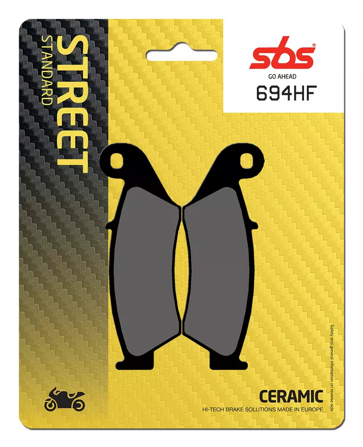 Sbs Jarrupalat Ceramic - Duell MP varaosat ja tarvikkeet - 123815 - 1