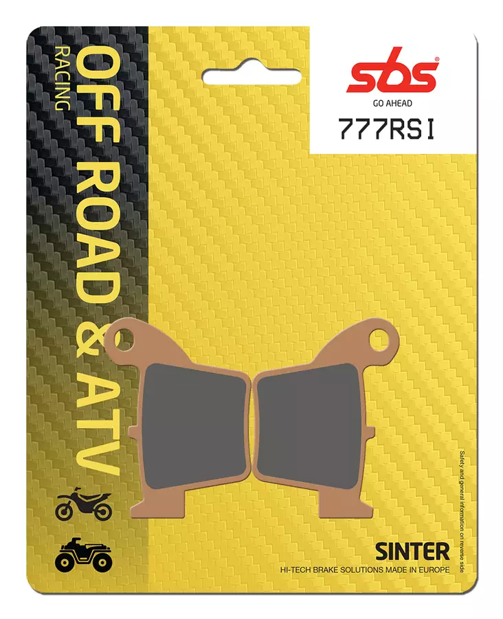 Sbs Jarrupalat Racing Sintered - Duell MP varaosat ja tarvikkeet - 123315 - 1