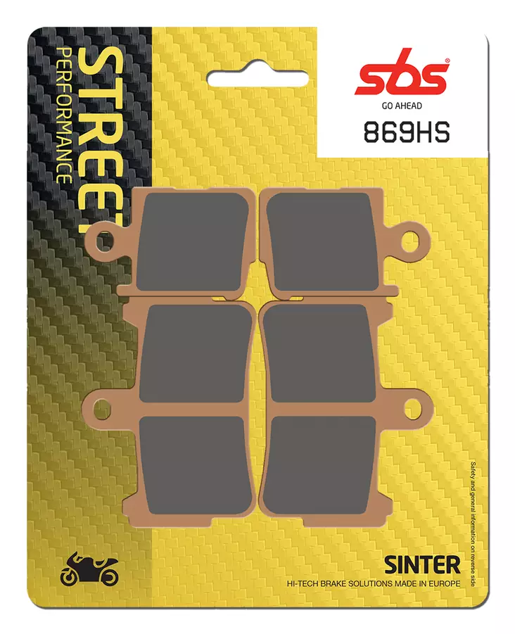 Sbs Jarrupalat Sintered - Duell MP varaosat ja tarvikkeet - 122255 - 1
