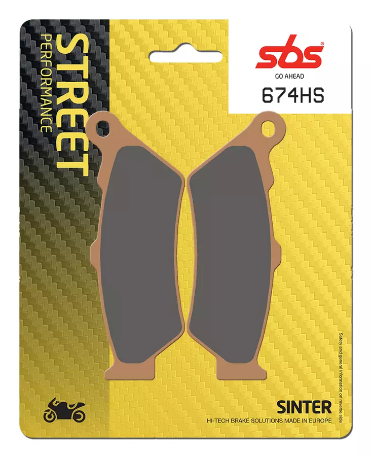 Sbs Jarrupalat Sintered - Duell MP varaosat ja tarvikkeet - 123535 - 1