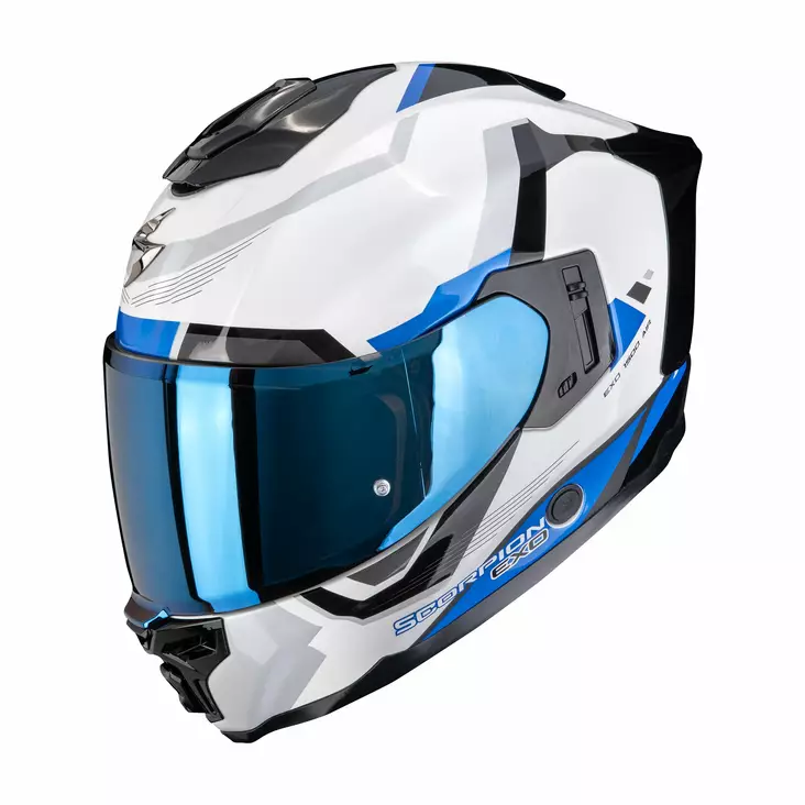 SCORPION Helmet EXO-1500 AIR ARENA White-Blue, XL - Duell ajovarusteet - 50015 - 1