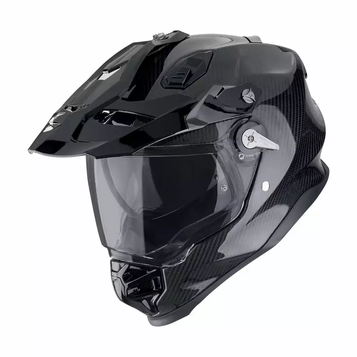 SCORPION Kypärä ADF-9000 AIR Carbon Musta, XXL - Duell ajovarusteet - 51075 - 1