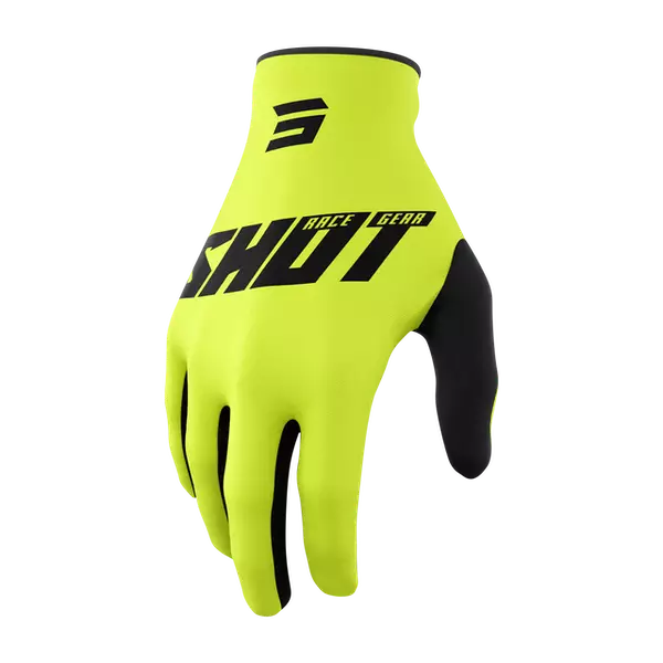 SHOT Hanskat Burst Neon Keltainen, 13 - Duell ajovarusteet - 57465 - 1