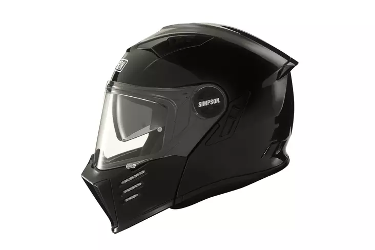 SIMPSON Kypärä Darksome 06 solid musta, XL - Duell ajovarusteet - 54165 - 1