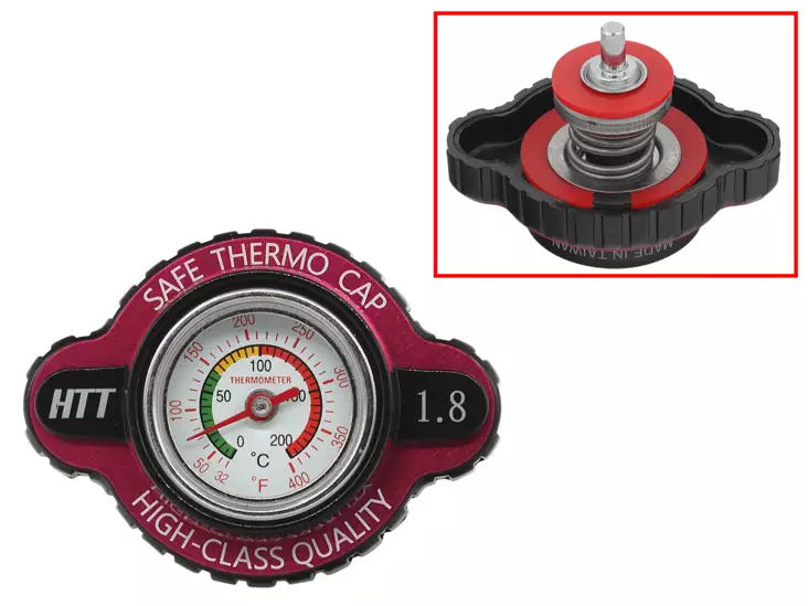Sixty5 Radiator Cap with temp cauge 1.8bar Ktm - Duell MP varaosat ja tarvikkeet - 86105 - 1