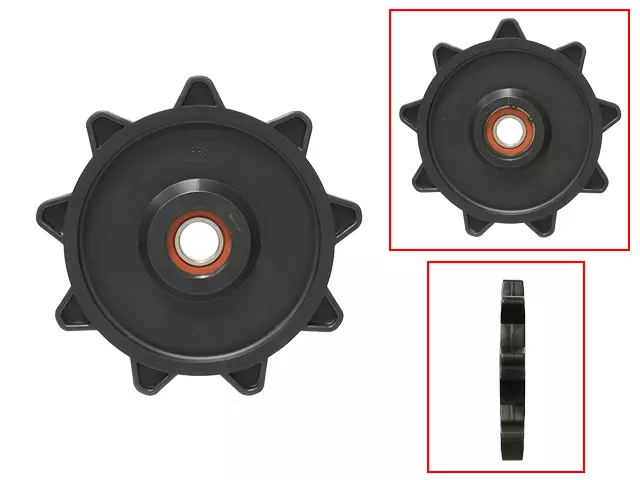 Sno-X Kääntöpyörä 2.52 180mm 9 hamp - Duell MK varaosat ja tarvikkeet - 23375 - 1
