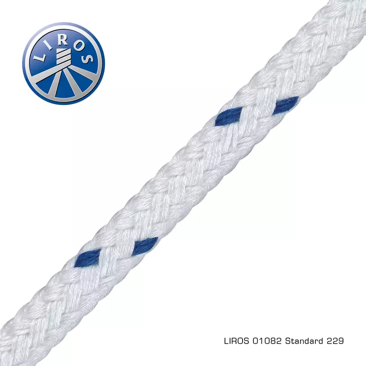 Standard White-Blue 6mm x 200m - Duell venetarvikkeet - 66495 - 1