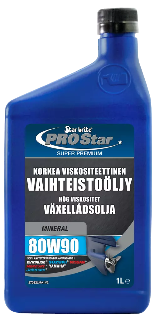 Star brite Vaihteistoöljy 80W90 1L - Duell venetarvikkeet - 132965 - 1
