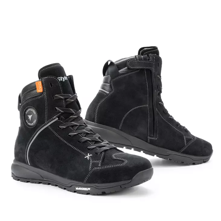 Stylmartin Ajokenkä Zed WP Black, 45 - Duell ajovarusteet - 46265 - 1