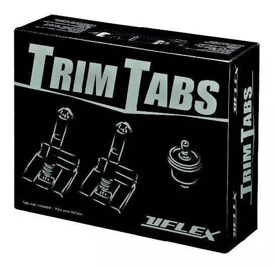 Uflex Trimmitasosarja MTT 12-CH-LP - Musta (Pitkä malli 309mm) - Duell venetarvikkeet - 137855 - 1