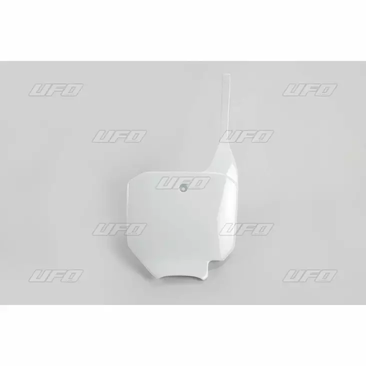 UFO Etunumerokilpi CR80/85 96- CRF150R 2007- Valkoinen 041 - Duell MP varaosat ja tarvikkeet - 48125 - 1