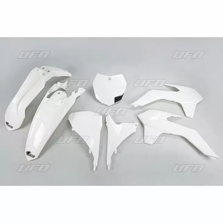 UFO Muovisarja 5-osainen Valkoinen 047 KTM SX/SXF125-525 13-15 - Duell MP varaosat ja tarvikkeet - 47515 - 1