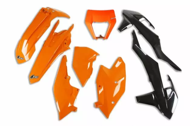 UFO Muovisarja 6-osainen original 999 KTM EXC/EXC-F 125-450 17 & 19 - Duell MP varaosat ja tarvikkeet - 47505 - 1