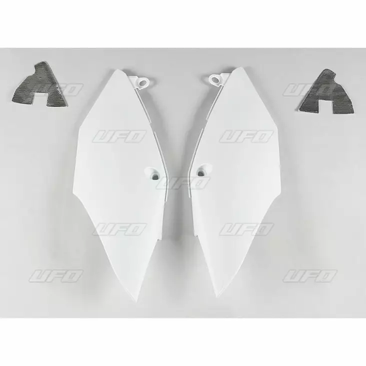UFO Sivunumerokilvet CRF250R/RX 18-21 / CRF450R/RX 17-20 Valkoinen - Duell MP varaosat ja tarvikkeet - 48145 - 1