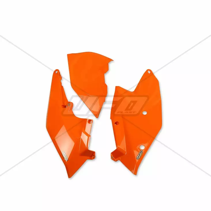 UFO Sivunumerokilvet KTM125-525 SX/SXF 16-18 EXC/EXC-F 17-19 Oranssi 127 - Duell MP varaosat ja tarvikkeet - 48755 - 1