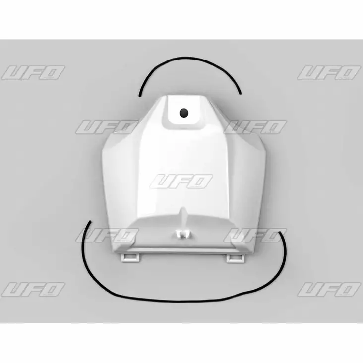UFO Tank cover YZ250F 19-23 YZ450F 18-22 WR250F 20-. WR450F 19-. White - Duell MP varaosat ja tarvikkeet - 49005 - 1