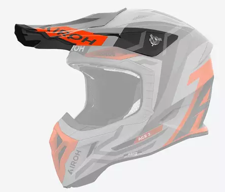 Airoh Aviator Ace 2 Peak Ground Orange Matt - Duell ajovarusteet - 59565 - 1